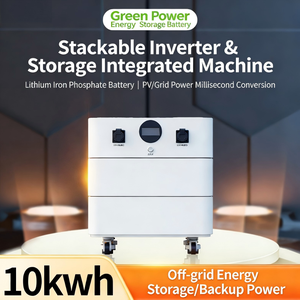 ระบบกักเก็บพลังงาน LiFePO4 51.2V 10-20Kw สำหรับใช้ในครัวเรือน ระบบผลิตไฟฟ้าพลังงานแสงอาทิตย์แบบออฟกริด พร้อมตู้แบตเตอรี่และอินเวอร์เตอร์ในตัว - Product Image 1