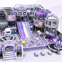 Structure de jeu intérieure pour enfants, thème personnalisé, haute qualité, écologique, verte, avec toboggan et structure d'escalade, pour centre commercial