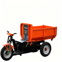 Tricycle électrique robuste pour le transport de matériaux de construction et miniers