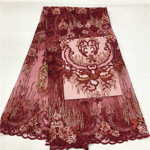 Abito da donna con motivo a fiori multicolore maglione con paillettes da donna ricamato alla moda - Product Image 3