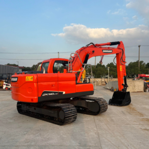 Excavatrice Doosan Dx140lc-9c d'occasion, fabrication coréenne, prix bas, haute qualité, excavatrice Doosan 140 d'occasion à vendre - Product Image 2