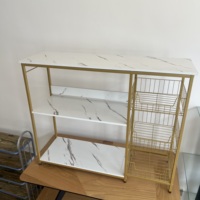 Table console moderne multifonctionnelle en MDF écologique traditionnelle avec design d'entrée pour salon et mobilier de maison