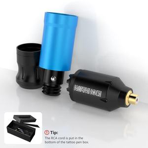 Wormhole WTK093 <span class=keywords><strong>Kit</strong></span> complet de <span class=keywords><strong>tatouage</strong></span> bleu pour débutants comprenant des aiguilles de cartouche d'alimentation électrique <span class=keywords><strong>rotative</strong></span> <span class=keywords><strong>tatouage</strong></span> permanent - Product Image 5