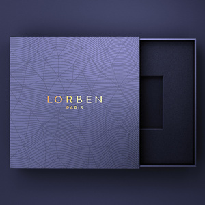 Boîte à bijoux en carton écologique avec logo personnalisé, fermeture magnétique, taille personnalisée, emballage rigide, impression quadricolore - Product Image 4