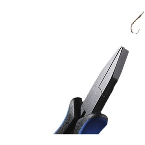 Alicates de pesca de acero inoxidable con punta plana, herramienta de precisión con revestimiento de teflón para tracción de hilo y anzuelos - Product Image 3