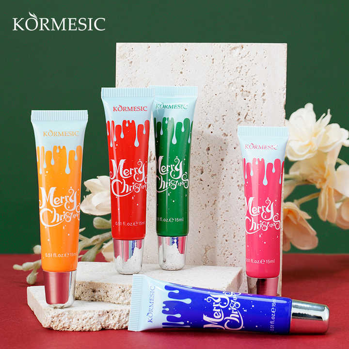 KORMESIC Christmas Lip Gel Set - Brightening &amp; Moisturising