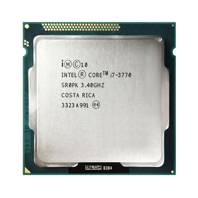 Intel Cpu Core I7 3770 3.4GHz 8M Quad-Core LGA1155 Desktop Cpu I7-3770 I7-3770S I7-3770k Processor