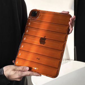Funda de silicona suave transparente a prueba de golpes para <span class=keywords><strong>iPad</strong></span> 7 8 9 <span class=keywords><strong>10</strong></span> Air 3 4 <span class=keywords><strong>5</strong></span> <span class=keywords><strong>Pro</strong></span> 11 12,9 pulgadas Mini 6 fundas para tableta - Product Image 4