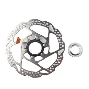 Rotor de Freno de Disco con Bloqueo Central de Aleación Ligera para Bicicleta de Montaña, 160mm/180mm, Compatible con Modelos <span class=keywords><strong>XT</strong></span> SLX - Product Image 1