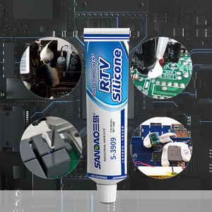 Adhésif de mastic de silicone résistant au feu de haute Performance Excellent scellant de silicone ignifuge pour la carte électronique - Product Image 6