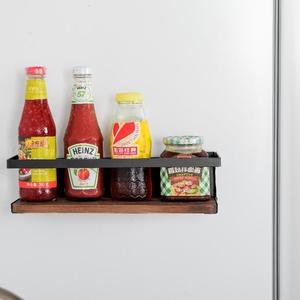 Ripiano con Design elegante pieghevole con montaggio magnetico per frigorifero e ripiano <span class=keywords><strong>esterno</strong></span> per accessori da cucina - Product Image 3