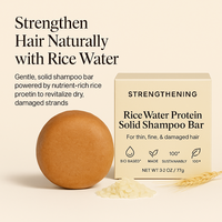 Ensemble de shampooing et revitalisant solides à l'eau de riz, marque privée, pour la croissance et la réparation des cheveux, sans sulfate ni parabène, OEM ODM