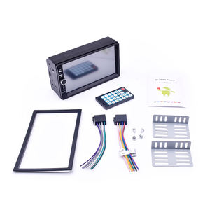 Audio stéréo Usb <span class=keywords><strong>Mp4</strong></span> avec écran <span class=keywords><strong>7</strong></span> pouces, Mp5 1Din, liaison téléphonique, Radio 24V avec écran tactile, lecteur Din unique de voiture - Product Image 3