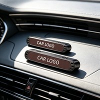 Diffuseur d'arômes de luxe en métal pour grille d'aération de voiture, rechargeable, parfum longue durée, décoration intérieure