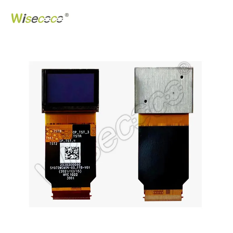في الأسواق ويزيكوكو يدعم حجم العرض المخصص واجهة 0.72 بوصة شاشة LCD 1920*1200 Tft شاشة تعمل باللمس اختياري لVR AR