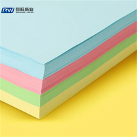 Papier coloré écologique recyclable BW Quality 80g A4, double face, 100 feuilles, pack de couleurs pour les travaux manuels des enfants
