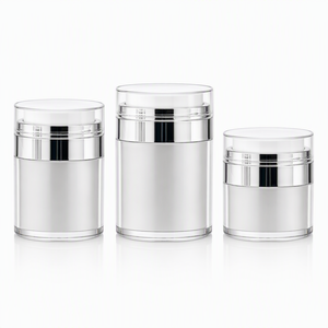 Flacon pompe airless 15ml 30ml 50ml, piston sans contact avec l'air, pour crème solaire, sans conservateur, sérum, lotion, crème - Fabricant - Product Image 4