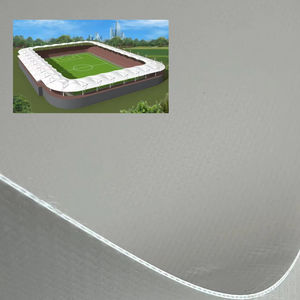 उच्च गुणवत्ता वाले pvc लेपित वाटरप्रूफ टेन्यता झिल्ली संरचना शेड कपड़े कैनोपी - Product Image 1