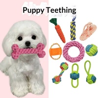 Jouet en corde tressée à nouer pour chien, idéal pour les Corgis, modèle Msqb1, vente en gros