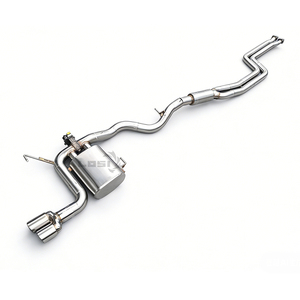 Sistema di Scarico Cat-back per <span class=keywords><strong>BMW</strong></span> 325i Touring <span class=keywords><strong>3</strong></span>.0 (E91) 2009-2012, Sistema di Scarico ad Alte Prestazioni con Valvola Intelligente - Product Image 4