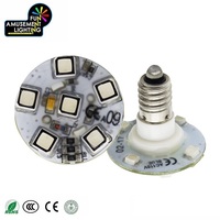Préprogrammées SMD 5050 E10 AC24V D'amusement RVB LED Lumière Pour Cabochon