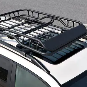 通用汽车车顶行李架4转轮车顶行李架篮子，用于SUV、卡车、汽车