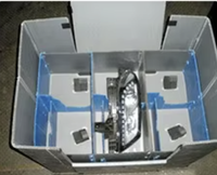 Caisse palette en plastique robuste grande capacité pour solutions de stockage industriel et d'entreposage