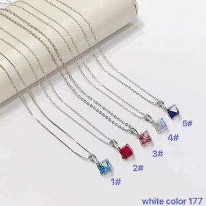 Xuping <span class=keywords><strong>jingjing</strong></span> – collier cœur pour toujours, collier délicat en cristal à la mode, nouvel arrivage - Product Image 4