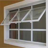 Ventanas de Aluminio con Rotura de Puente Térmico, Marco con Barrera Térmica, Ventana Abatible, Color RAL Personalizado, Recubrimiento en Polvo, Eficiencia Energética