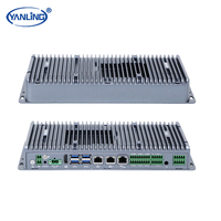 Nouveau mini PC industriel sans ventilateur Tel Core I7-1255U 12e génération 6 ports COM RS232 RS485 DDR5 NVMe M.2 WiFi 6 pour l'IA, les robots et l'informatique de pointe