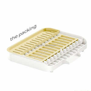 ที่คว่ำจานแบบยืดหดได้ 3-in-1 WIREKING สำหรับวางเหนืออ่างล้าง<span class=keywords><strong>จาน</strong></span> ชั้นวางจานบนเคาน์เตอร์ครัว ที่จัดระเบียบจาน - Product Image 6