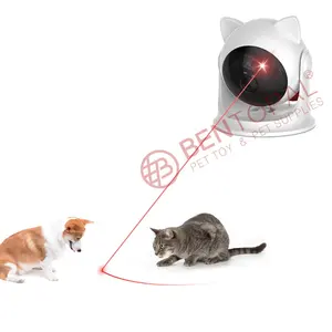 Rotação automática Do Laser Gato de Estimação Brinquedo Interativo Exercício Entretenimento Divertido Para Gatos Ferramenta de Treinamento do Gato Brinquedos Interativos