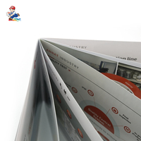 Brochures pliées en trois, personnalisées en carton A4, impression numérique CMJN, pour entreprises, livres médicaux, dépliants et catalogues – Vente en gros