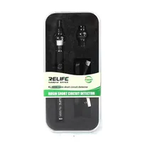 Stylo d'atomisation de colophane RELIFE RL-069A pour la réparation de téléphones portables et d'appareils électroniques, détection de court-circuit, sans fer à souder requis