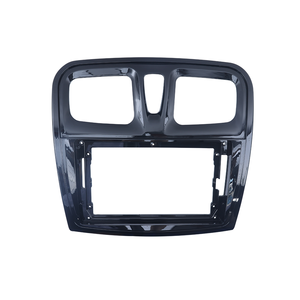 Cadre de lecteur DVD Android 9 pouces pour <span class=keywords><strong>RENAULT</strong></span> SANDERO LOGAN 2015-2018 Car Multimedia Gps Navigation Panel 2din Head Units Trim - Product Image 1