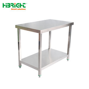 Établi commercial d'acier inoxydable de fabrication en acier de cuisine avec l'affichage multicouche pour des ingrédients alimentaires - Product Image 3