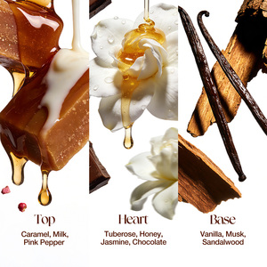 O.TWO.O Cream Scone Gourmand Perfume 15ml Parfum <span class=keywords><strong>Caramel</strong></span> Cuit & Chocolat au Lait, Senteur Confortable et Douillette, Parfum Longue Durée Doux pour la Peau - Product Image 4