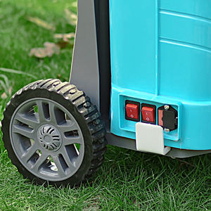 <span class=keywords><strong>Pulvérisateur</strong></span> <span class=keywords><strong>électrique</strong></span> de verger de 25 L avec deux roues réglables, pompe à dos <span class=keywords><strong>longue</strong></span> portée, chariot réglable - pour usage agricole - Product Image 3