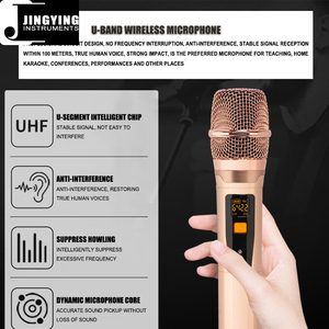 2025 khuếch đại công suất 18.5 inch tất cả trong một máy + Micrô không dây u-band + Loa HIfi + Loa siêu trầm hoạt động nhà KTV Karaoke - Product Image 6