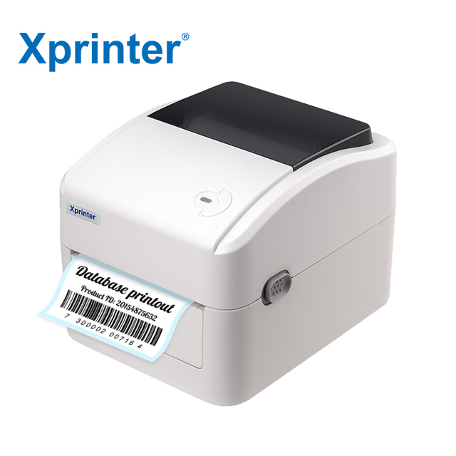 Xprinter XP-420B High Efficiency Thermal Shipping Label Printer BT WiFi Barcode Thermal Sticker Printer 4*6 Inch Thermal Printer