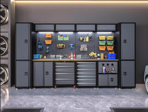 כבד משולב מתכת נירוסטה כלי רכב ארון כלי רכב ארון כלי odm סדנה מוסך 10 שנים - Product Image 5