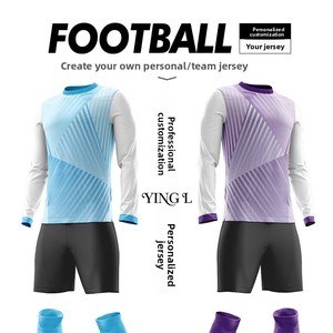 Uniformes Deportivos Personalizados para Equipos de Fútbol, Camisetas de Fútbol Transpirables de Secado Rápido, Poliéster, Unisex, Compra en Grupo - Product Image 3