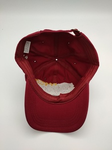 Casquette de baseball rétro américaine pour femme, en jean délavé à trous, à visière large, motif lettres, pour tête large - Product Image 6