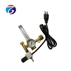 Régulateur de gaz de CO2 12 v, avec électrovanne pour aquarium