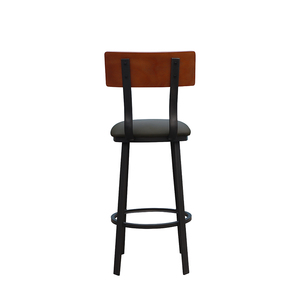 <span class=keywords><strong>Sillas</strong></span> de Bar Estilo <span class=keywords><strong>Mid</strong></span>-<span class=keywords><strong>Century</strong></span> Modern, Taburetes de Bar Comerciales de Metal Rústico para Isla de Cocina - Product Image 4