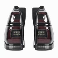 Feu arrière LED modifié avec lentille fumée pour Toyota 4Runner 2003-2009, feu arrière entièrement LED avec animation de bienvenue à l'allumage