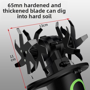 Nouveau Motoculteur <span class=keywords><strong>Électrique</strong></span> Portatif 2025 à Batterie Lithium Rechargeable, Micro-tilleur pour Usage Agricole, Garantie 4 Ans - Product Image 5