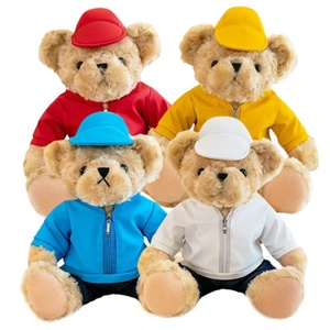 Manufacturer Wholesale OEM Brand PP Cotton Teddy <b>Bears</b> Stuffed Animal Toys Plush Super Soft Custom Sizes Unisex Kids Plushies - Product Image 3