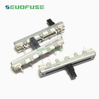 Potentiomètre à glissière droite original et neuf de 45 mm, poussoir droit, réglage du volume de l'enregistreur Sharp 800, B20K, 4 broches