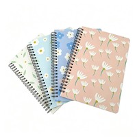Carnet à spirale floral 2026 en gros – Journal esthétique mignon marguerite pastel pour l'école, le bureau, cadeau pour filles – Papeterie en gros